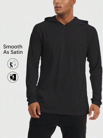 Speed mate Camiseta de manga larga de alto rendimiento UPF 50+ para hombres, camisa de pesca transpirable y ligera para el verano