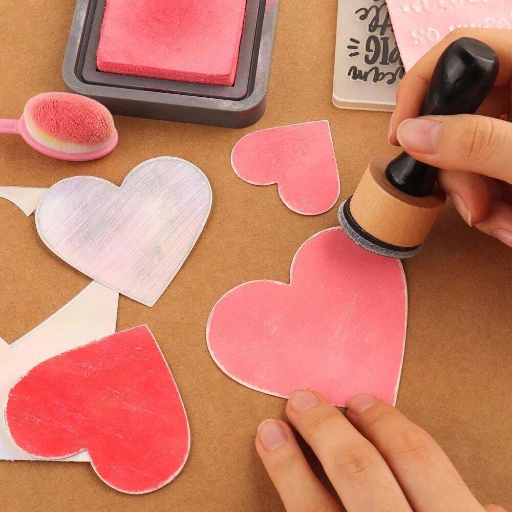 Mini Distress Stamping Tools For Card Making Pad Ink Sanding Disks