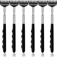 Back Scratcher Extendable Metal Portable Back Scratcher For Men Women Adults, Telescoping Back Massager With PVC Handles, Stocking Stuffers Gadgets,Elderly/Elders/Perfect Gift For Birthday/Christmas, For Fishing/Camping/Travel