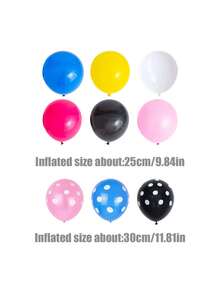 28 件乳胶气球套装，适合婚礼生日派对装饰 - 彩色 - 查看 2