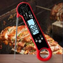 Nhiệt kế đo nhiệt độ thực phẩm có thể gập lại, dùng cho nấu ăn trong bếp, nướng, BBQ, thịt - Nhiều màu - Xem 3