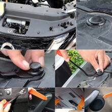 725pcs Car Vehicle Expanding Rivets Assortment Car Door Interior Fastening Clips Kit Set. Often Used For Car Door Panels, Trim Parts, Fenders, Bumpers, Side Skirts, Engine Covers, Sign Holders, Etc.