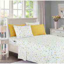 Elegant Comfort 6-Piece Christmas & Holiday Sheet Set - Soft As A Hotel Premium Quality