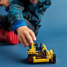 LEGO 科技机械组42163重型推土机男孩女孩益智积木儿童玩具礼物