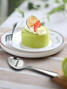 1 件坚固光滑的不锈钢汤勺，可定制雕刻汤匙，适合婴儿、厨房用具、送给妈妈的礼物、个性化礼物、圣诞礼物 - 多色 - 查看 2