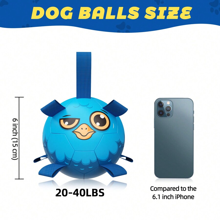Pet Dog Toys With Included Pump, Indoor & Outdoor Interactive Training