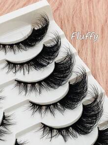 HongKing Premium 10 Pairs Fox Eye Lashes Soft Lightweight Reusable Foxy Lashes - Cat Eye Lashes - View 3
