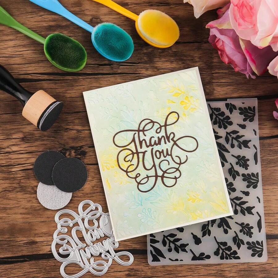 Mini Distress Stamping Tools For Card Making Pad Ink Sanding Disks