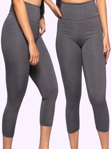 Women's Suplex Gym Leggings - Xám - Xem 1