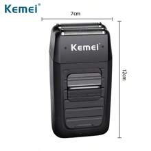 Kemei KM-1102 High Quality Professional USB Charging Electric Shaver - Black - View 5