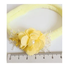Bộ 3 Phụ kiện tóc cho bé gái từ 0-3 tuổi màu xanh lá cây dùng cho lễ rửa tội, Kẹp tóc hình bướm cho bé gái, Dây buộc tóc hình hoa và nơ cài tóc, Nơ và băng đô cho trẻ sơ sinh - Màu Lilac Tím - Xem 3