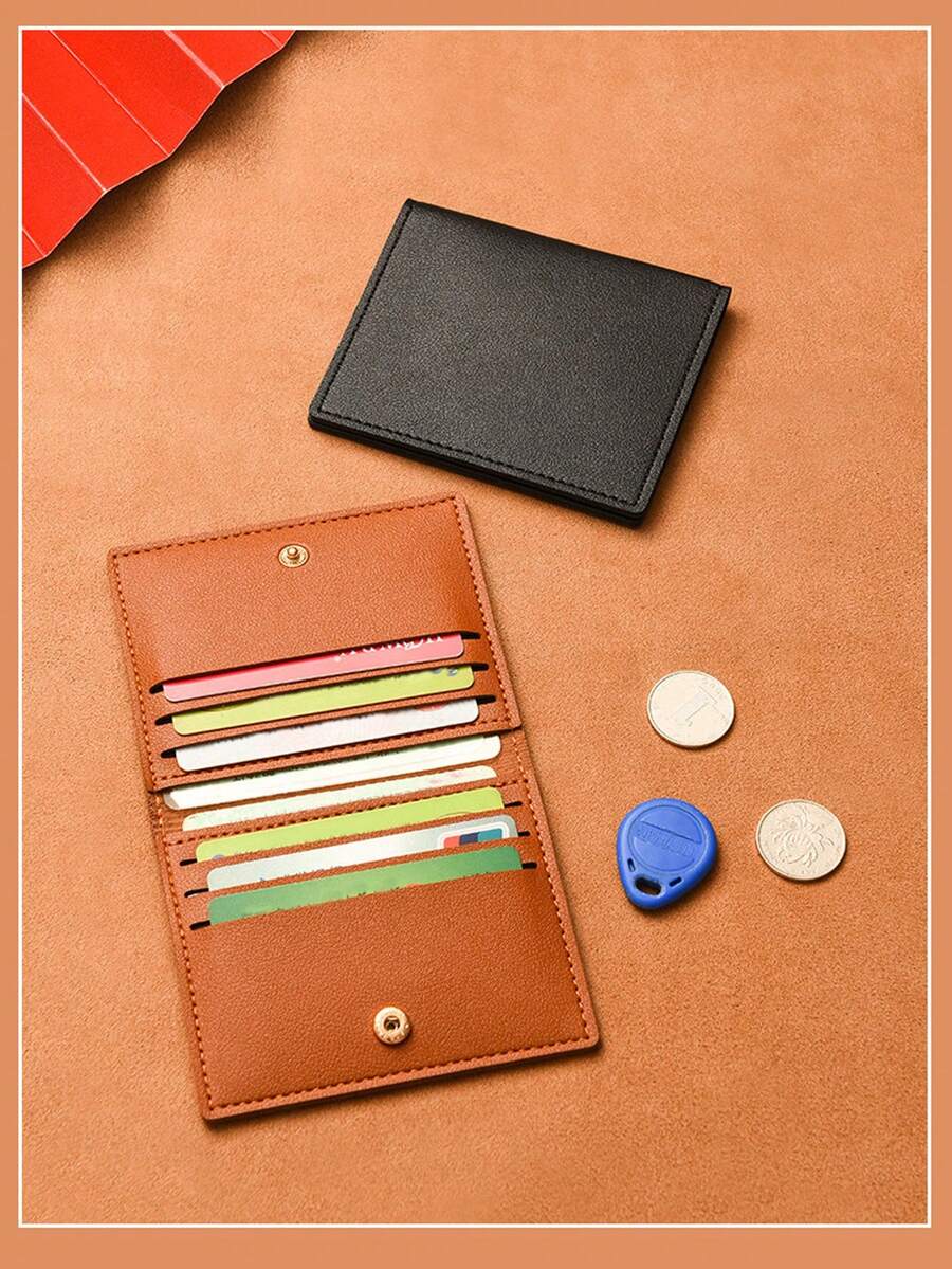 UltraThin Card Holder For Women Compact Bank Id Card Holder Driver's