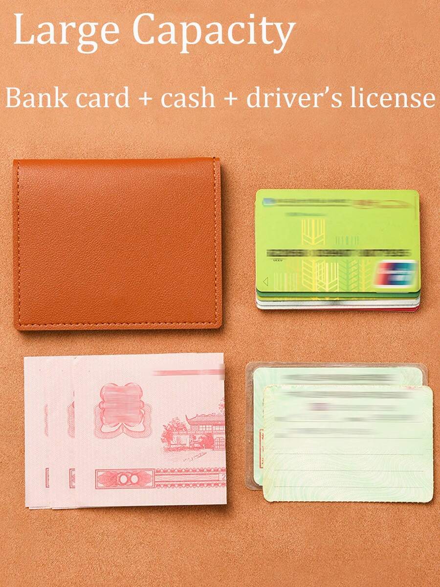 UltraThin Card Holder For Women Compact Bank Id Card Holder Driver's