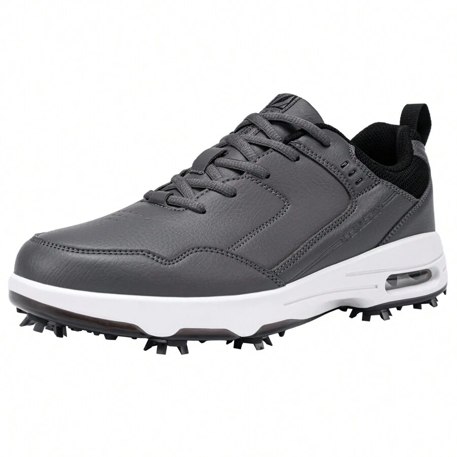 Men's Golf Shoes Waterproof Spiked Comfortable Fashionable