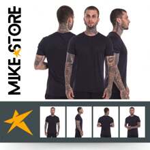 Dry Fit 100% Polyamide Cold Knit Men's Running Top - màu đen - Xem 5