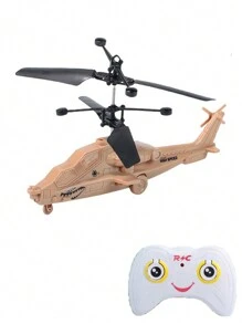 Helicóptero de control remoto con sensor infrarrojo, hecho de material anti-caída, helicóptero de control remoto, regalo de cumpleaños, helicóptero de control remoto, avión de control remoto, juguete volador de plástico con sensor de gestos, robot volador interactivo con luz LED, (con o sin control remoto, la medición manual puede tener pequeñas diferencias, los colores de los accesorios se envían al azar) - Multicolor - Ver 11