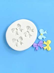 1 khuôn silicon hình nơ, dùng để trang trí nến DIY, thích hợp cho tiệc Valentine, trang trí nhà cửa, quà tặng gia đình. - Nhiều màu - Xem 8