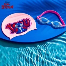 Disney Swimming Goggles Cap Set AntiFog UV Protection - Multicolor - View 2
