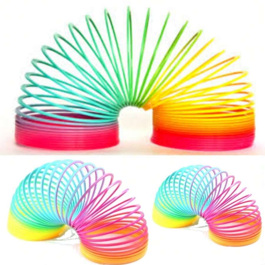 15 Colorful Crazy Spring Toy Gift Souvenir For Children - 彩色 - 查看 1