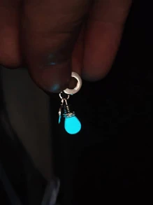 1件925纯银轻盈串珠吊坠，适合女性DIY手链饰品