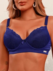Women Bras & Bralettes - 藏蓝色 - 查看 1