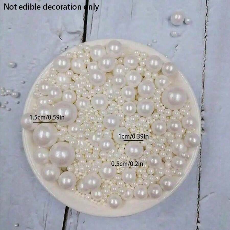 75g/130g Pearl Ball DIY Cake Topper Baking Decoration Wedding Birthday