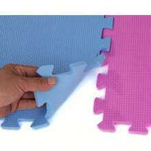 18PCS Foam Play Mat 30x30cm Puzzle Mat With Edges Multicolor Floor Puzzle Mat For Gym Play Area - 18PC - View 3