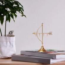 Golden Bow And Arrow Jewelry Display Stand - Bronze - View 4