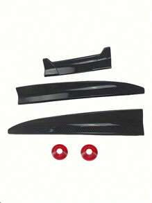 3pcs/Set Universal Car Roof Spoiler Hanging Wing, Rear Spoiler DIY Modifying Hanging Kettle Wing Racing Spoiler Car Universal Hanging - one-size - View 9