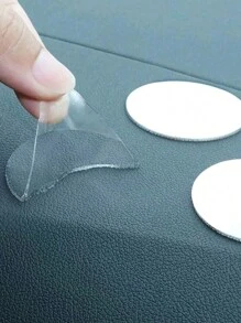 20pcs Pieces Of Transparent Circular Double-Sided Adhesive With High Viscosity And No Trace Film, Cut Acrylic Double-Sided Adhesive, Back Adhesive, Round Dot Adhesive Wholesale, Wedding Celebration