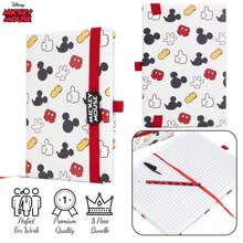 Disney Mickey Mouse Notebook Kawaii School Supply With A5 Pencil Case And Pen Set Office Stationery Gift Idea Children - Multicolor - View 4