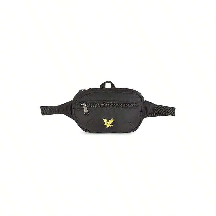 Men's Lyle & Scott Utility Waist Bag - Black - View 1