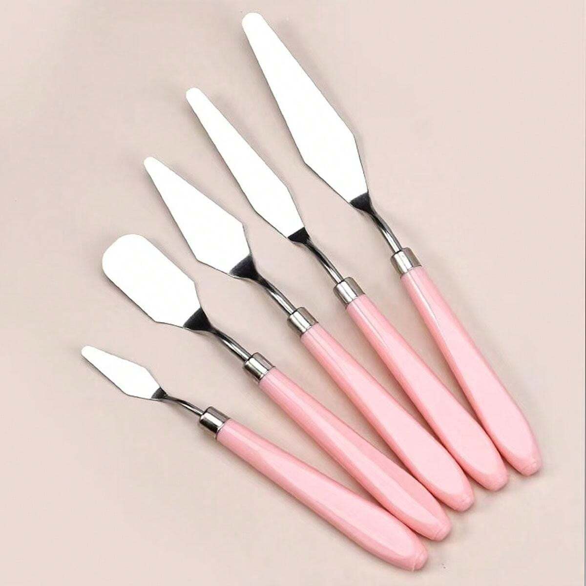 5pcs Set Macaron Color Art Palette Knives for Sale Australia New