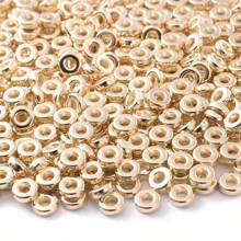 100pcs 6mm CCB Spacer Beads For DIY Bracelet Necklace Earrings Jewelry Making, Craft Supplies (Random Color)