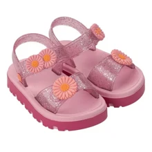 Zaxy Women's Girl's Zaxynina Flower Cute Children's Pink Confetti Sand Baby Grendene Casual Sporty Day Night Sandal - 淺粉色 - 查看 3