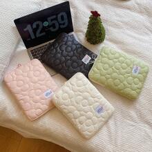 1 túi đựng máy tính xách tay thêu hoa 13/14/15,6 inch, túi bảo vệ iPad 11 inch, túi đựng máy tính xách tay dễ thương và có in hình cá nhân, chống sốc và chống mài mòn, thích hợp để đi học, đi làm, làm quà tặng sinh nhật và trở lại trường - túi máy tính - Xem 2
