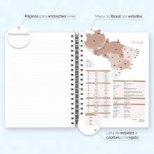 iscool Daily Planner Plus 2025 Floral Monogram Initial Letter H - 查看 8