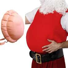 1 pièce Ventre de Père Noël en PVC, Ventre de femme enceinte factice, Accessoire de ventre pour COSPLAY