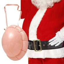 1 pièce Ventre de Père Noël en PVC, Ventre de femme enceinte factice, Accessoire de ventre pour COSPLAY