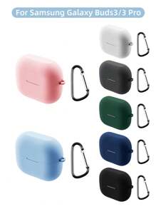 DANYCASE 硅胶耳机保护套防刮耳机配件耳机保护壳兼容三星 Galaxy Buds 3/3Pro 2/2 Pro/Live/Pro - 彩色 - 查看 7