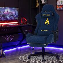 [SYMINO]Vintage PU Leather Ergonomic Gaming Chair