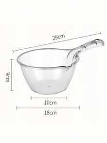 1 cái Muỗng nước bằng nhựa dùng cho nhà bếp, thìa múc nước dùng cho nhà tắm, thìa múc nước dày, thìa múc nước có cán dài sáng tạo để gội đầu - Nhiều màu - Xem 4