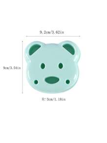 1pc  Sandwich Mold, Sandwich Cutter, Cute Color, Creative Shape Sandwich Shell Cutter, Suitable For DIY Lunch Box Cookies, Dinosaur, Dolphin, Butterfly Shapes, Etc - Multicolor - View 3