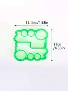 1pc  Sandwich Mold, Sandwich Cutter, Cute Color, Creative Shape Sandwich Shell Cutter, Suitable For DIY Lunch Box Cookies, Dinosaur, Dolphin, Butterfly Shapes, Etc - Multicolor - View 23