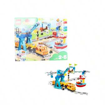 LEGO 10875 DUPLO 城镇货运火车套装