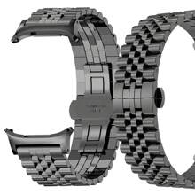 1 件 Galaxy Watch Ultra 47 毫米表带，豪华商务不锈钢金属表带，适用于三星 Galaxy Watch 7 Ultra 47 毫米，男女皆宜 - Galaxy Watch Ultra 47mm - 查看 6
