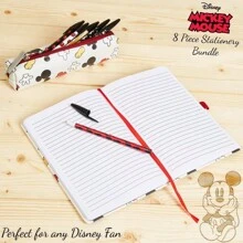 Disney Mickey Mouse Notebook Kawaii School Supply With A5 Pencil Case And Pen Set Office Stationery Gift Idea Children - Multicolor - View 2