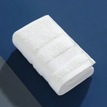 浴室毛巾素色全M品质高级毛巾，超柔软奢华方形毛巾，加厚毛绒必备，强吸水性，适用于浴室、面部、酒店、健身房、海滩，指尖触感柔软，速干，高吸水性奢华品质沙滩巾，学校，返校，旅行，旅行必需品，家居必需品，毛巾，护肤 - 彩色 - 查看 15
