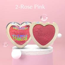 2 Pzas  !   Colorete Master Blush Merry Color. - 01 Rose Pink - Ver 1