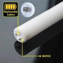 15/25 CÁI Gậy Phát Sáng Bằng Xốp Số Lượng Lớn Nhiều Màu Sắc Đèn LED 3 Chế Độ Nhấp Nháy Cho Sinh Nhật Đám Cưới Giáng Sinh Buổi Hòa Nhạc Tiệc Rave, Halloween, Trang Trí Halloween - Nhiều màu - Xem 3